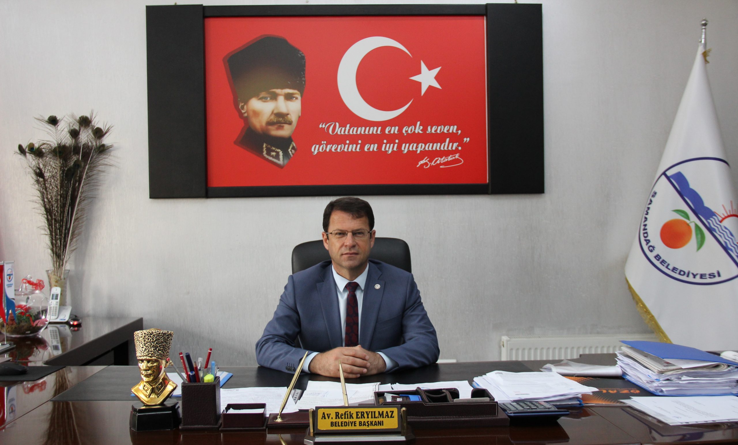 Başkan Refik Eryılmaz