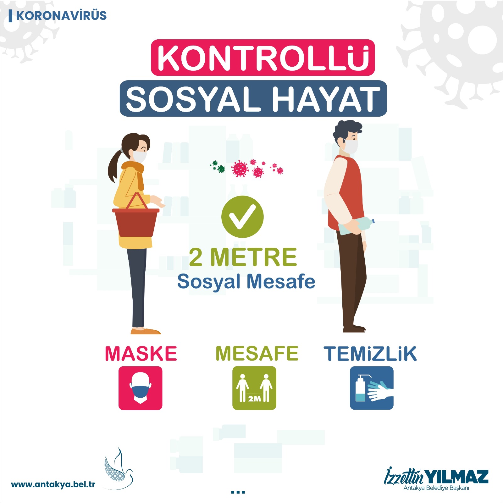Maske - Mesafe - Temizlik Kurallarına Uyalım