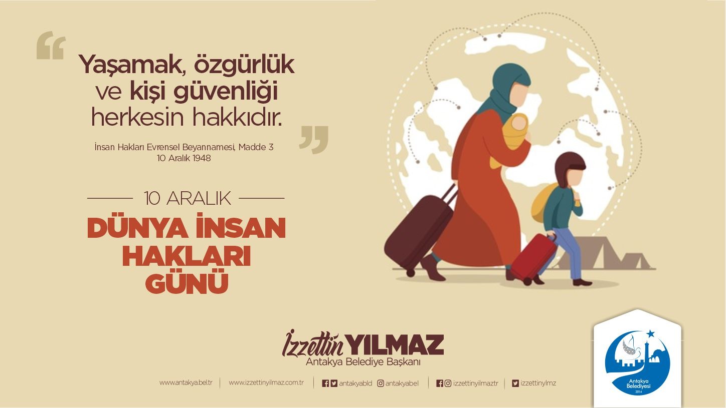 Dünya İnsan Hakları Günü Mesajı