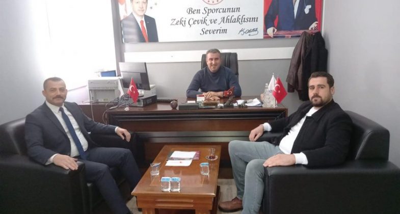Başkan Türk’ten Müdür Zümre’ye ziyaret