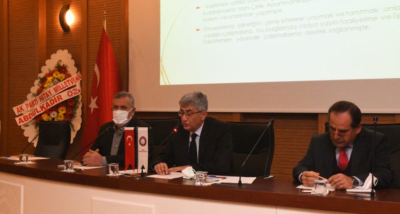 Hatay Mustafa Kemal Üniversitesi Kurma ve Yaşatma Vakfı Olağan Genel Kurul Toplantısı Gerçekleştirildi