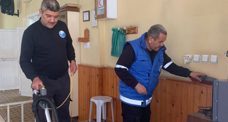 İbadethane Temizliği Çalışmaları Devam Ediyor (1)