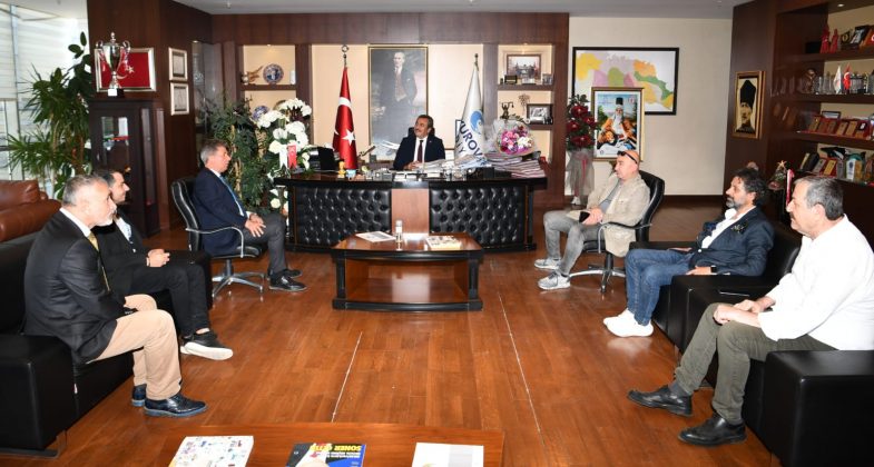 TSYD Yönetim Kurulu Başkan Çetin’i ziyaret etti
