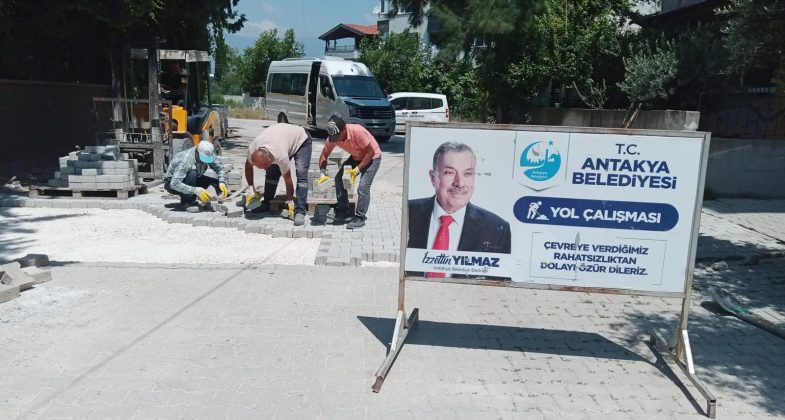 Antakya Belediyesi Çalışıyor, Yollar Güzelleşiyor (6)