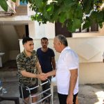Pençe Kilit’te yaralanan askeri ziyaret eden Şanverdi: “Terörle mücadele büyük bir kararlıkla sürüyor”