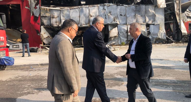 BAŞKAN YILMAZ- YANGININ ETKİLERİNİ SİLMEK İÇİN ÜZERİMİZE DÜŞENİ YAPIYORUZ (1)