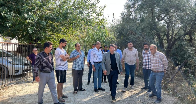 TEKEBAŞI VE MEYDAN MAHALLESİNDE BAŞKAN ERYILMAZ'A SICAK KARŞILAMA (1)