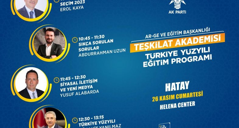 TEŞKİLAT AKADEMESİ HATAY - Kopya