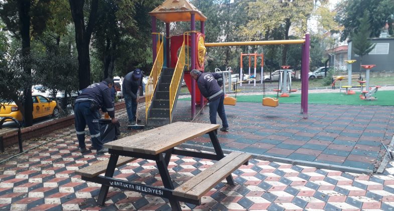 Antakya Belediyesi, Park ve Yeşil Alan Çalışmalarını Sürdürüyor (2)