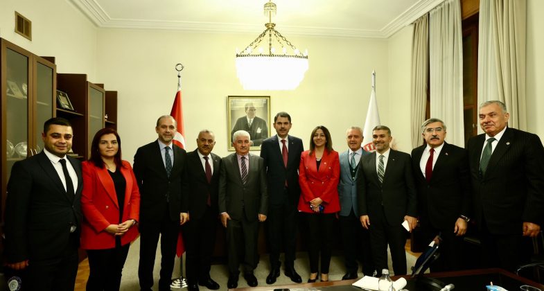 Bakan Murat Kurumla Görüşen Başkan Yılmaz Müjdeyi Verdi