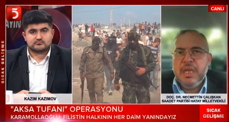 ÇALIŞKAN “İSRAİL PSİKOLOJİK YENİLGİYE UĞRAMIŞ DURUMDA”