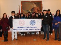 TGC Basın Müzesi’ne Beşiktaş Mehmet Ali Büyükhanlı Anadolu Lisesi öğrencilerinden ziyaret