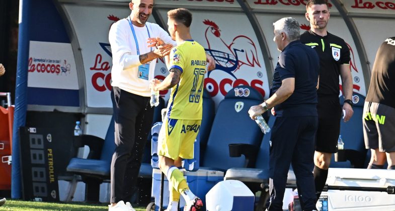 in meciul de fotbal dintre Petrolul Ploiesti si FC Hermannstadt, din cadrul Superligii Superbet, desfasurat pe Stadionul Ilie Oana din Ploiesti, vineri 27 septembrie 2024. © FOTO:Razvan Pasarica/SPORT PICTURES