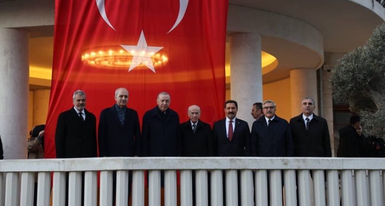 Devletin Zirvesi Tarihi Meclis Binası’nda Bir Araya Geldi