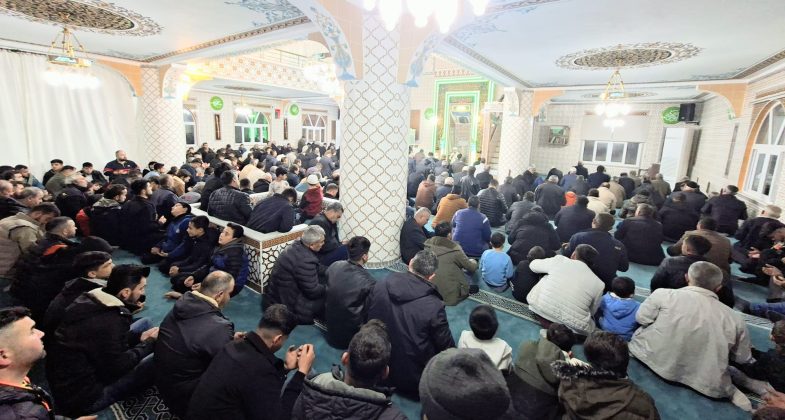 Altınkaya Merkez Camii’nde Regaip Kandili Dualarla İdrak Edildi