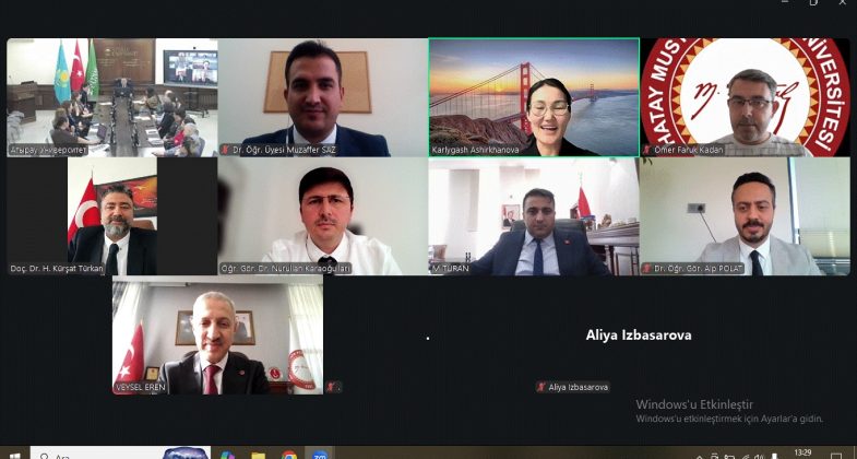 HMKÜ ile Atyrau Üniversitesi Arasında İş Birliği