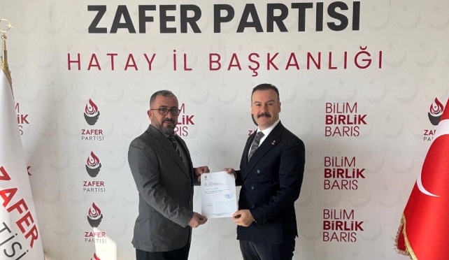 turker-ozkaya-zafer-partisi-antakya-ilce-baskani-oldu