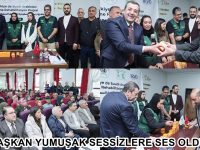 BAŞKAN YUMUŞAK SESSİZLERE SES OLDU