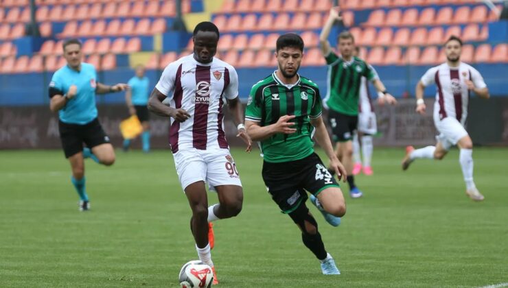 Hatayspor – Sakaryaspor: 1-1