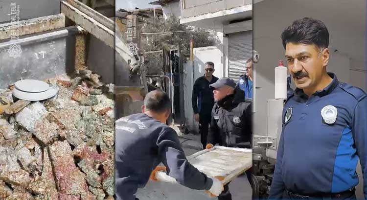 Yıkım Kararı Verilen Evde Şok Görüntü!