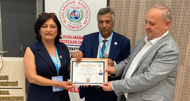 Hatay Gazeteciliğine Uluslararası Tescil: Suna Zeytun’a Başarı Ödülü!