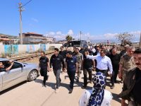 Vali Masatlı, Selin Vurduğu Samandağ’da Sahada