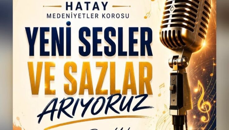 Medeniyetler Korosu Yeni Üyeler Arıyor