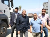 Başkan Öntürk’ten yol çalışmasında inceleme