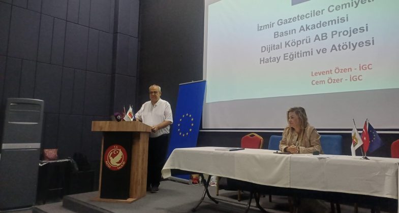 Dijital Köprü & Etik Projesi Hatay’da Gazetecilerle Buluştu