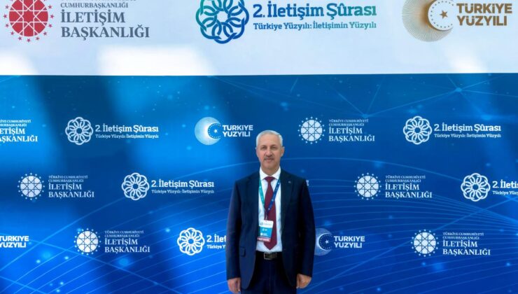 MKÜ Rektörü Prof. Dr. Veysel Eren, 2. İletişim Şurası’na Katıldı
