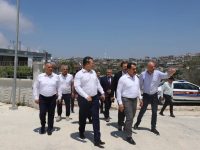 Vali Masatlı Altınözü’ndeki yatırımları inceledi, esnafla buluştu