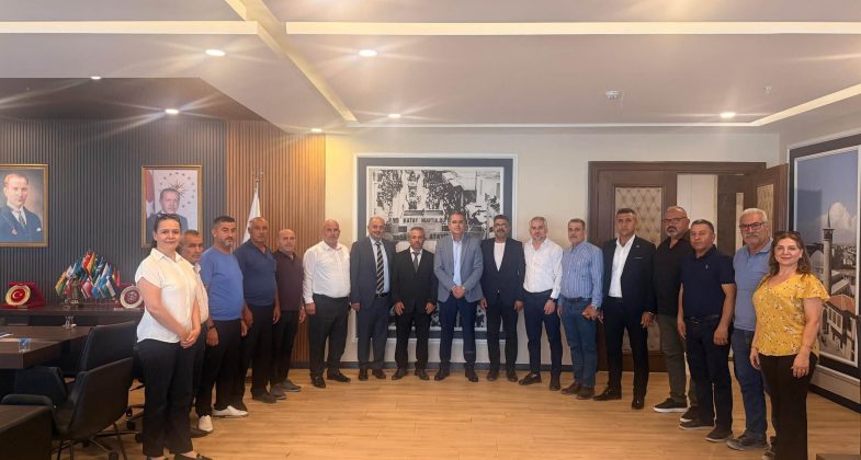 Muhtarlardan Kaymakam Akdaş’a Teşekkür Ziyareti