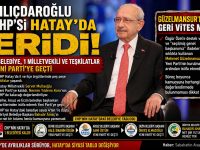Kılıçdaroğlu CHP’si Hatay’da eridi!