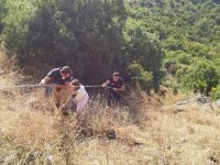 Seyir Tepesi’nde Uçurumda Mahsur Kalan Vatandaş İtfaiye Ekiplerince Kurtarıldı