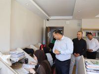 Kaymakam Efecan Şahin’den Gençlik Merkezi’ne ziyaret, yeni hizmet binasında inceleme