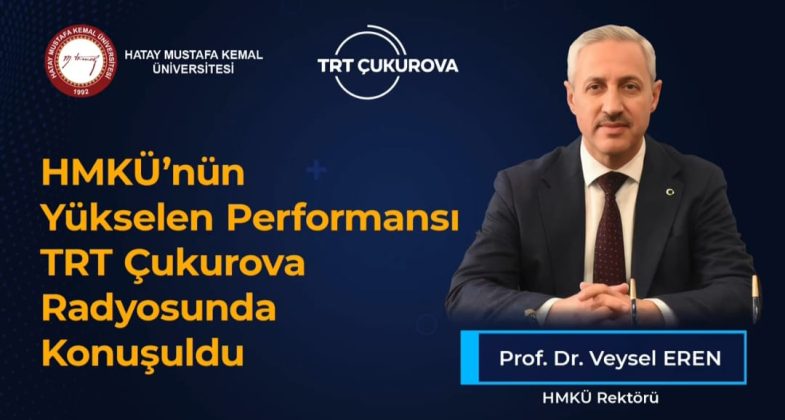 Rektör Eren, HMKÜ’nün Deprem Sonrası Dönüşümünü ve Akademik Başarısını Anlattı