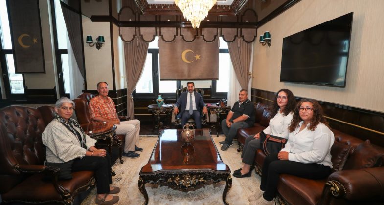 Kazı Ekibi Vali Masatlı’yı Ziyaret etti