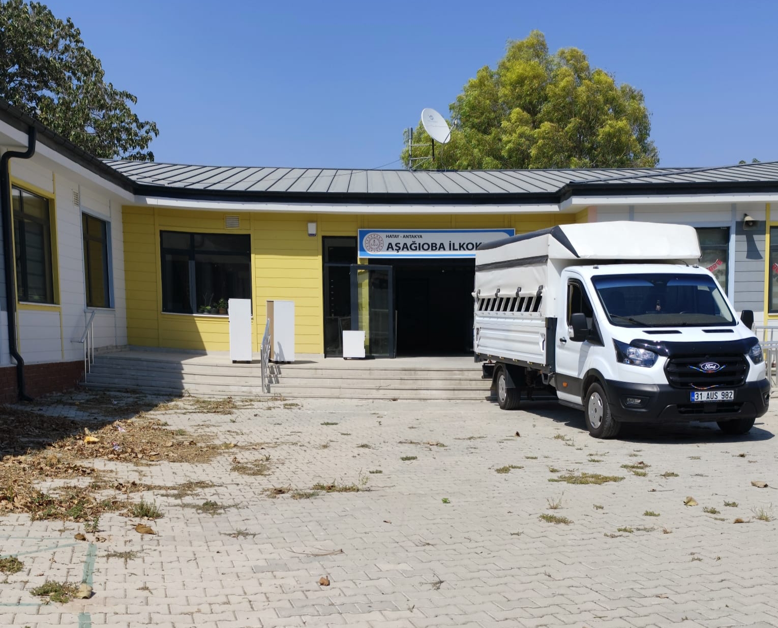 Aşağıoba İlkokulu Yeni Binasına Taşınıyor