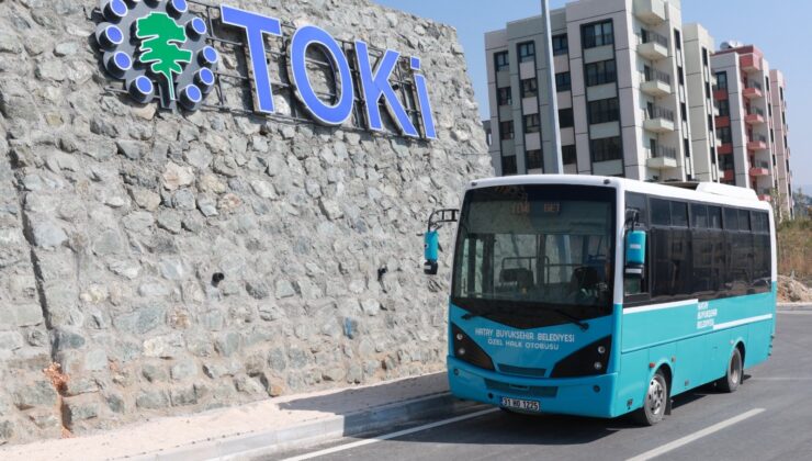Kisecik TOKİ’lere Toplu Ulaşım Hizmeti Başladı