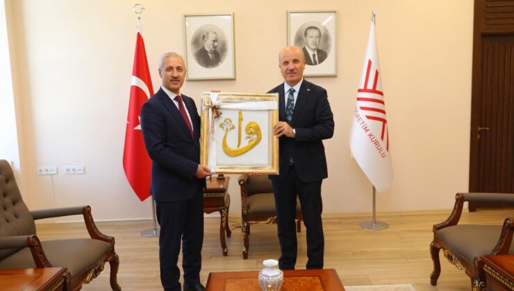 Rektör Veysel Eren’den Ankara’da Önemli Ziyaretler