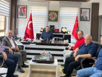 Hayırseverlerden İlçe Emniyet Amiri Nacioğlu’na Ziyaret