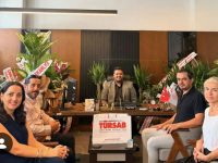 TÜRSAB Hatay BTK’dan Ümit Borazancı’ya Hayırlı Olsun Ziyareti