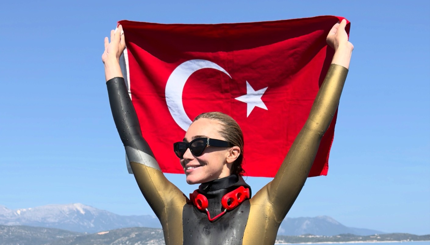 Şahika Ercümen’den Yayladağı’nda Zafer Dalışı