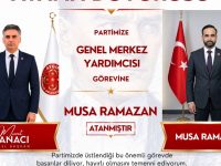 Musa Ramazan AYGİP Genel Başkan Yardımcılığına Getirildi