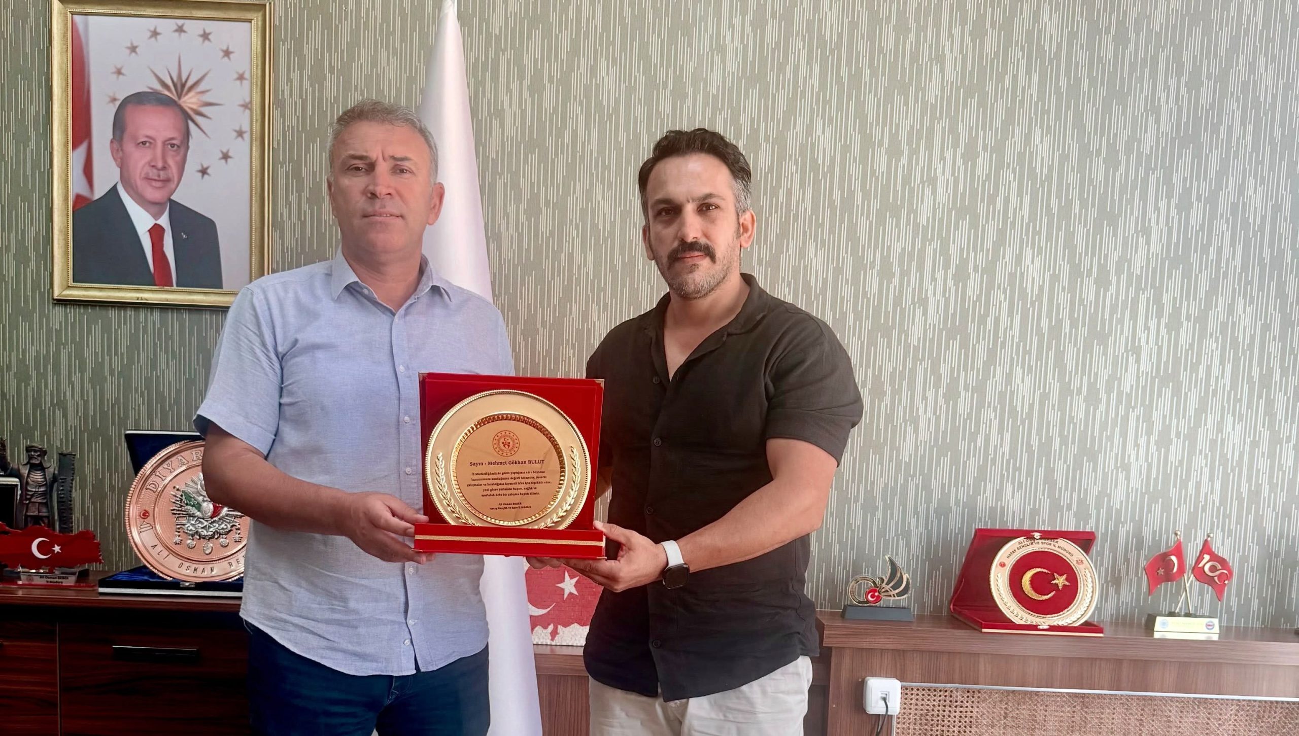 Hatay’daki Görevi Sona Eren Bulut’tan Veda Ziyareti