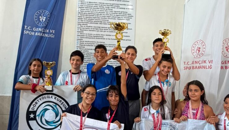 Antakya Belediyesi’nin Yüzme Sporcuları Hatay Şampiyonu Oldu