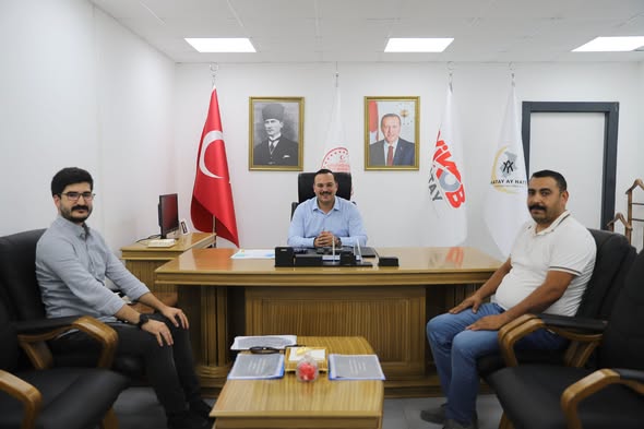 Kaymakam Şahin, Enek OSB’de incelemelerde bulundu