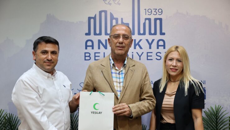 Yeşilay Hatay Şube Başkanı Ömer Bilgin’den Kurum Ziyaretleri