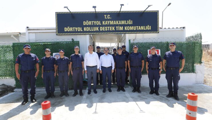 Vali Masatlı’dan Dörtyol’daki Kolluk Ekiplerine Ziyaret