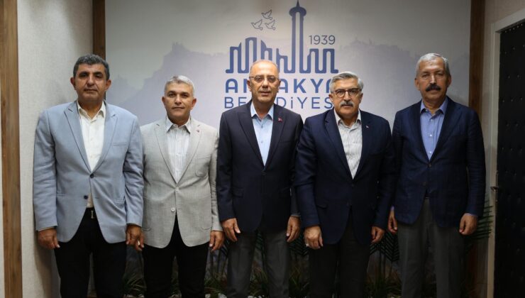 AK Parti Heyetinden Antakya Belediyesine Ziyaret